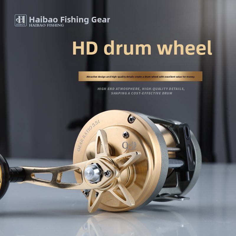 Ice Fishing Reel - HD300Metal Sea Fishing Slow Reel10High-speed ratio
