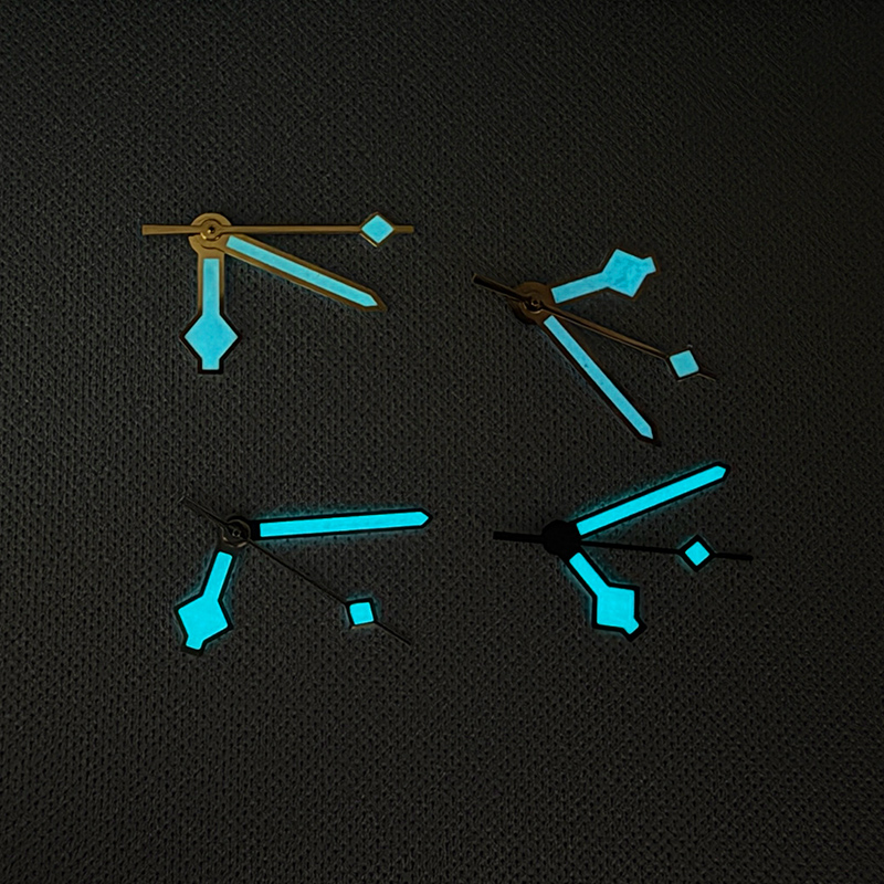 Reel Case - NH35 Snowflake Watch Hands Blue Luminous