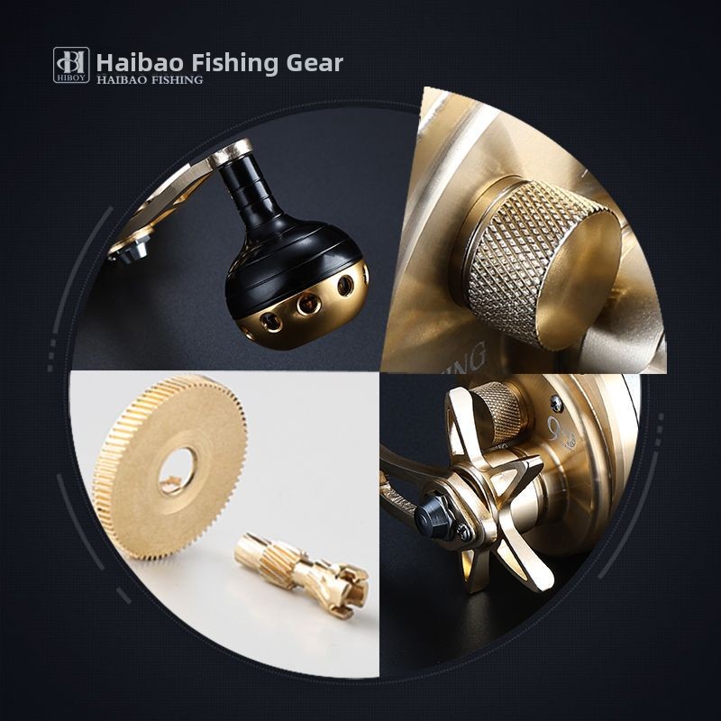 HD300Metal Sea Fishing Slow Re - đánh giá và giá Ice Fishing Reel