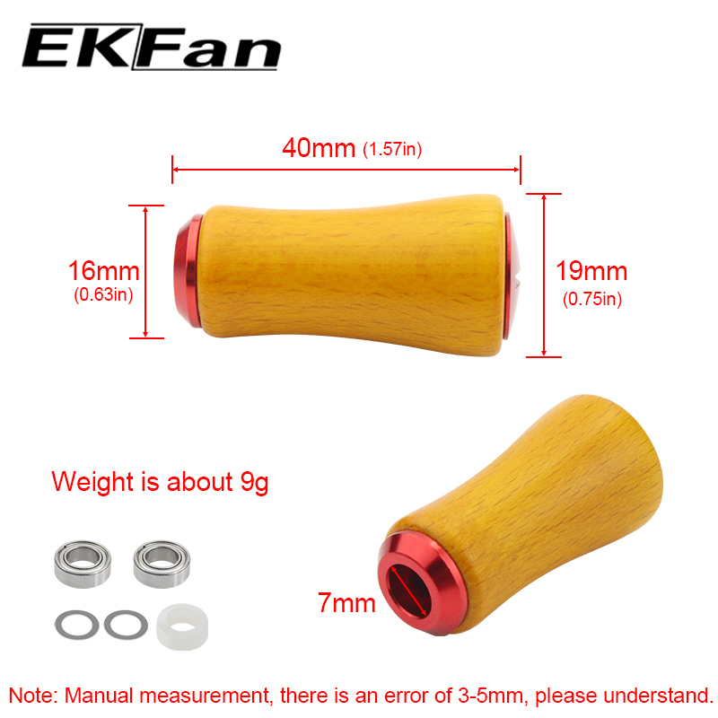 EKFan Birch wooden Spinning Ba - đánh giá và giá Spinning Reel