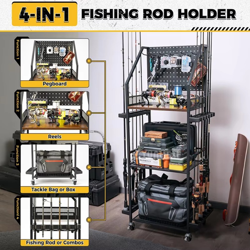 Fishing Gear Storage Shelf, Fi - đánh giá và giá Conventional Reel